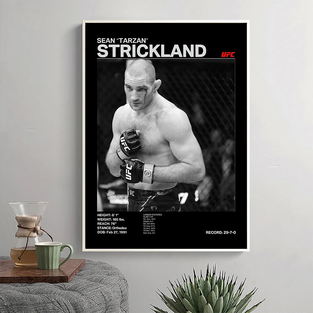 Boxing Legends Posters Fighting UFC