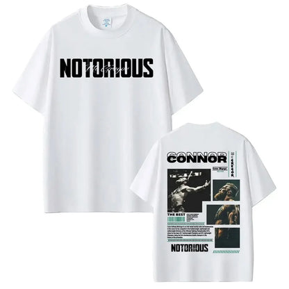 Limited Edition McGregor “The Notorious” Graphic Tee – Oversized Cotton Shirt