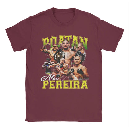 Vintage Alex Pereira Poatan Chama Boxing T-Shirt