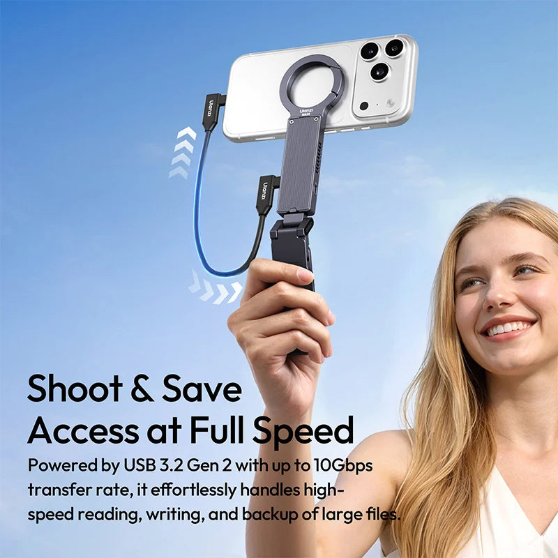 Ulanzi Creator MagSafe SSD Stand for Phone Vlogging & Streaming