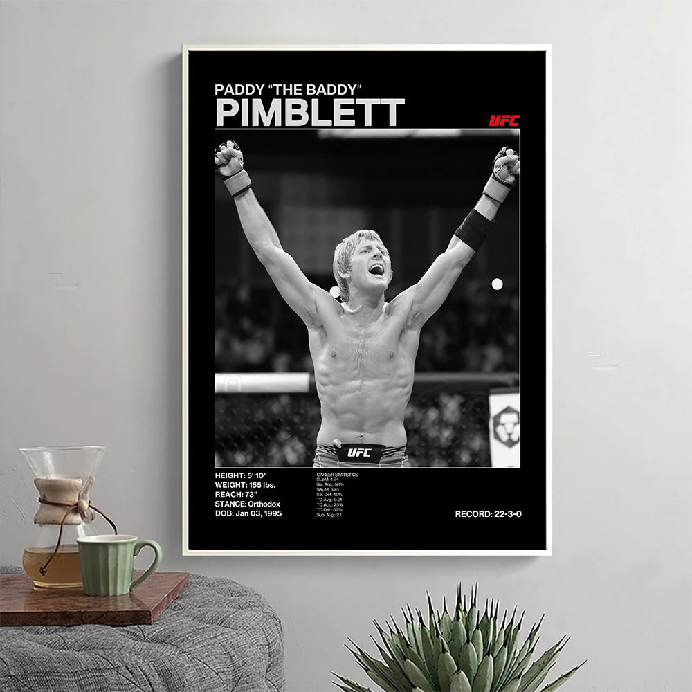 Boxing Legends Posters Fighting UFC