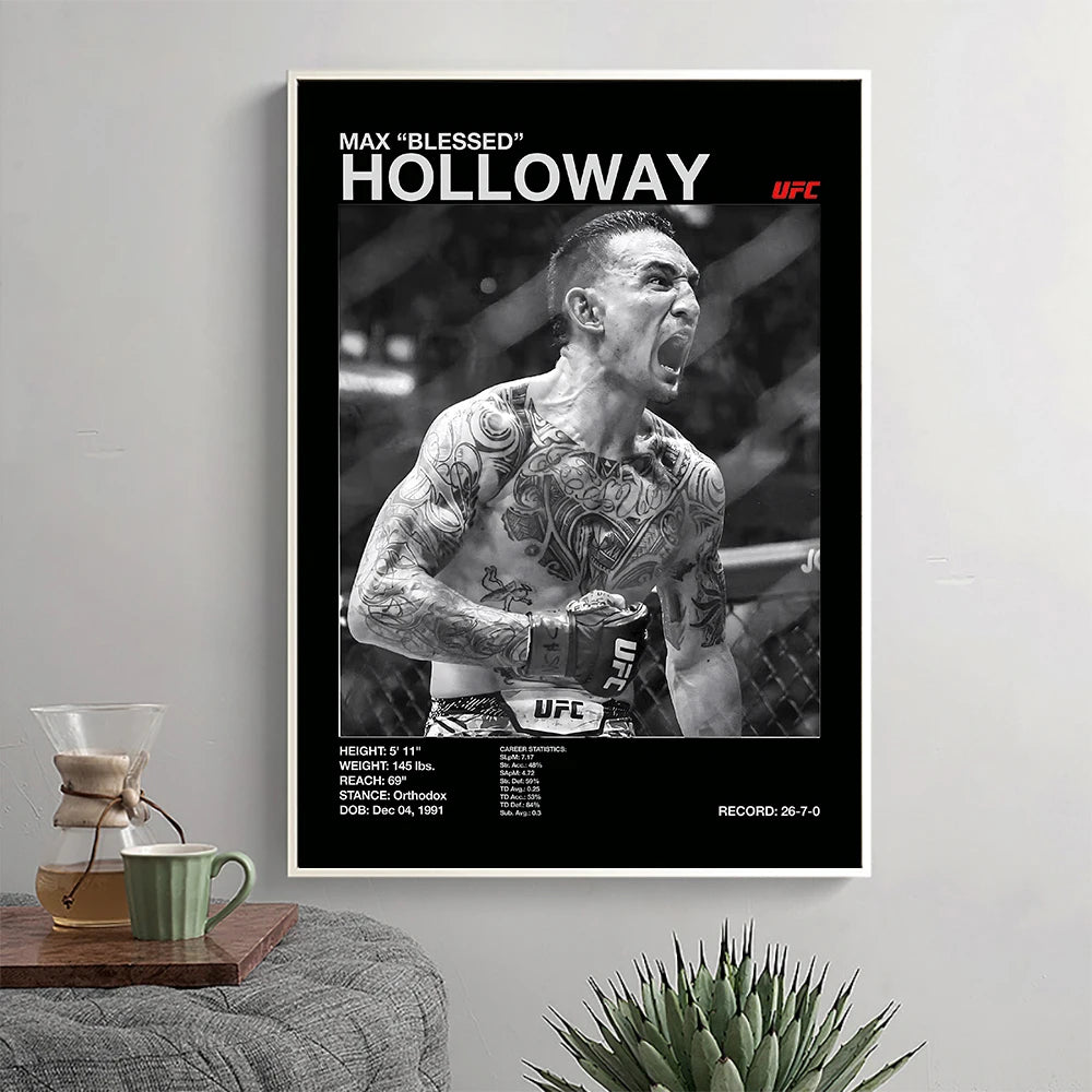 Boxing Legends Posters Fighting UFC