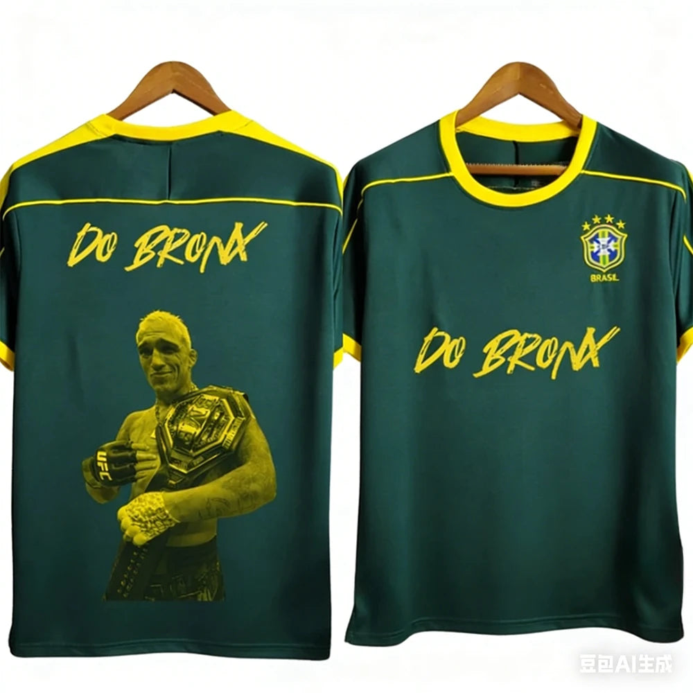 Do Bronx Charles Oliveira Summer Men's BMF Sports Shirt