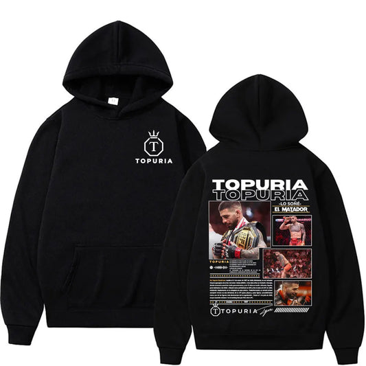 Ilia Topuria El Matador Graphic Hoodies