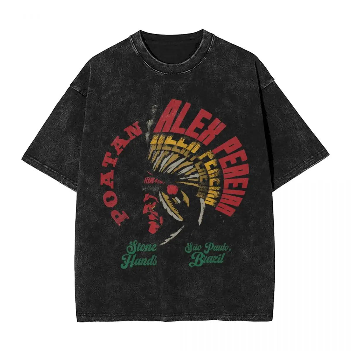 Chama Stone Alex Pereira Washed T Shirt