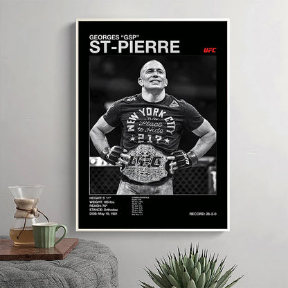 Boxing Legends Posters Fighting UFC