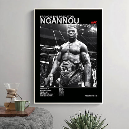 Boxing Legends Posters Fighting UFC