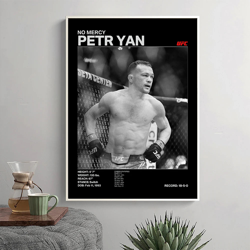 Boxing Legends Posters Fighting UFC