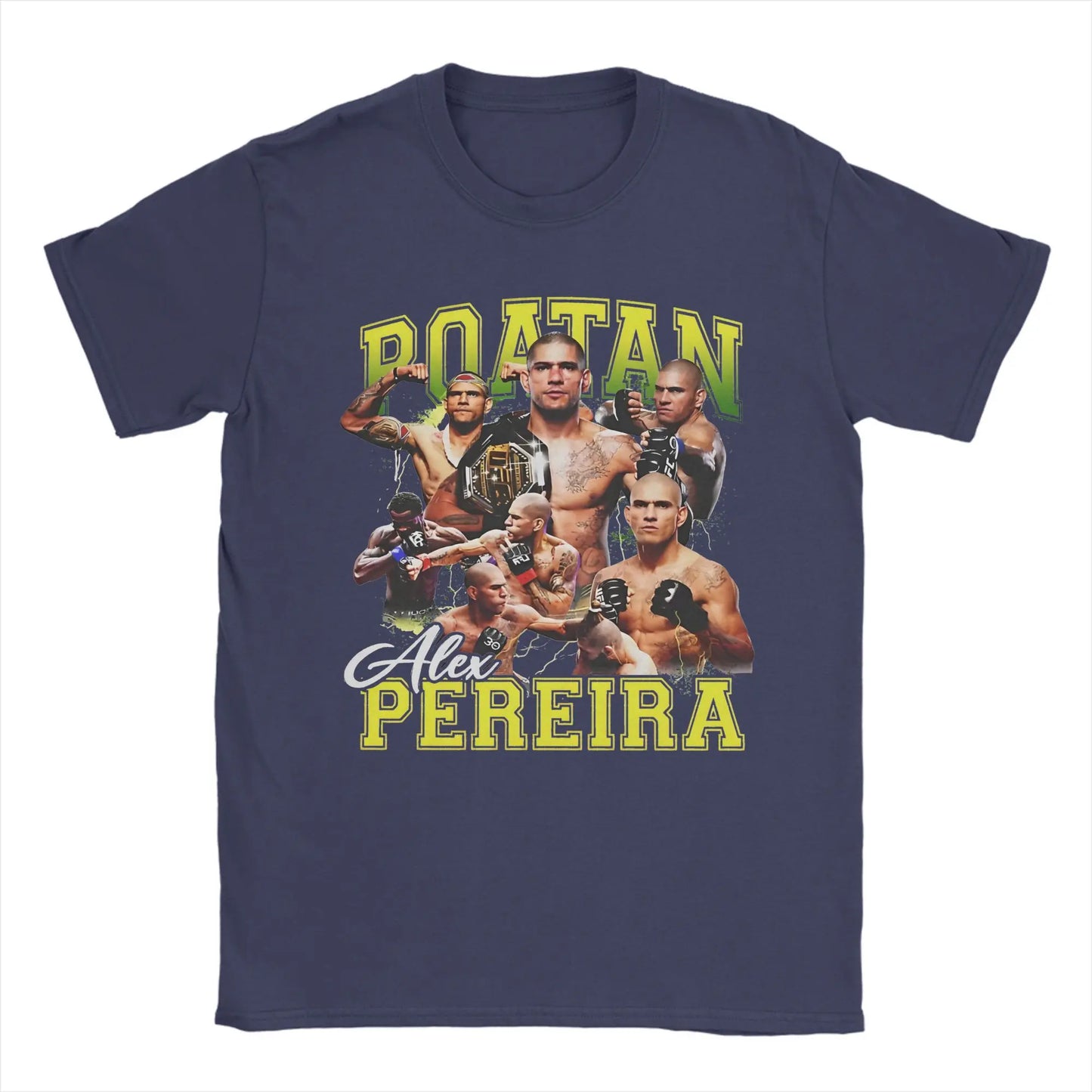 Vintage Alex Pereira Poatan Chama Boxing T-Shirt