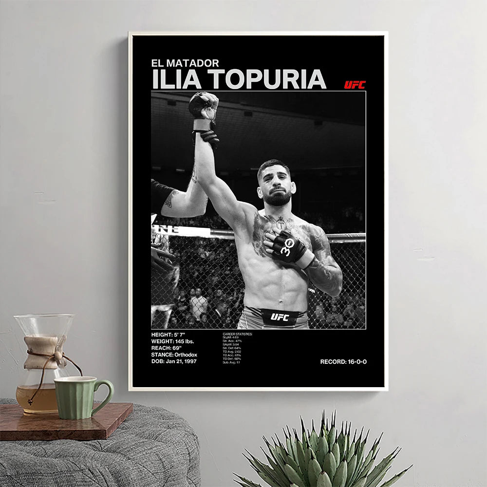 Boxing Legends Posters Fighting UFC