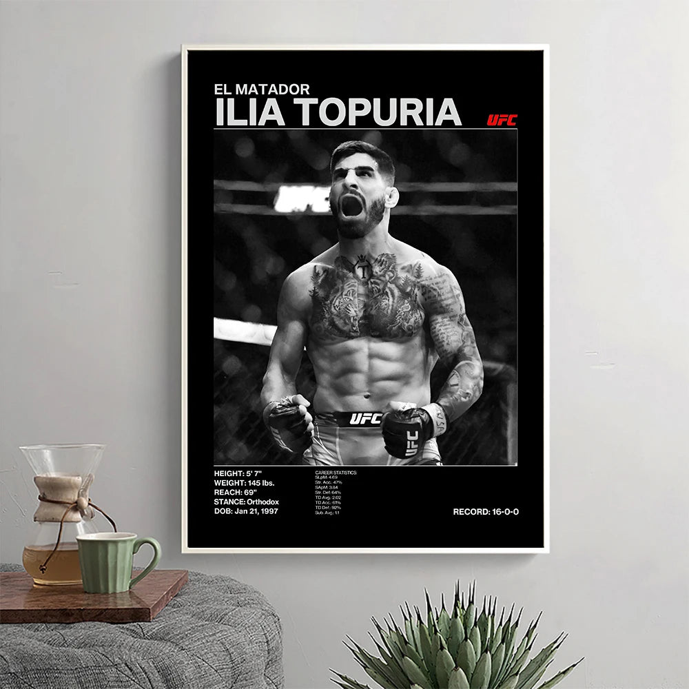 Boxing Legends Posters Fighting UFC