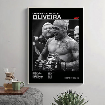 Boxing Legends Posters Fighting UFC