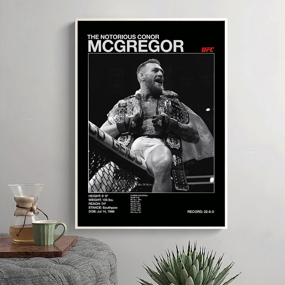 Boxing Legends Posters Fighting UFC
