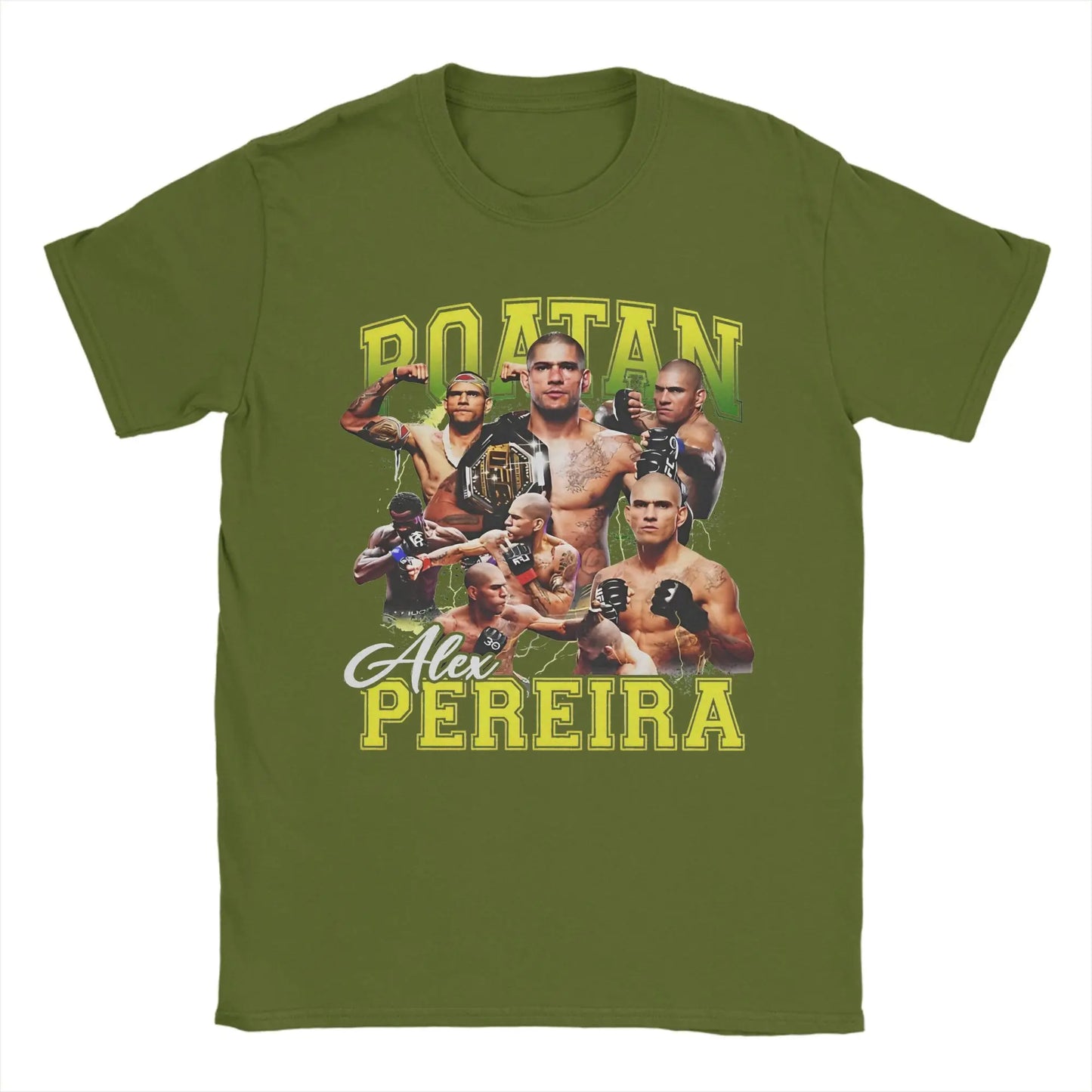 Vintage Alex Pereira Poatan Chama Boxing T-Shirt