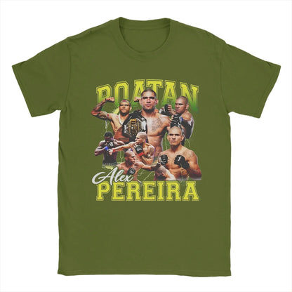 Vintage Alex Pereira Poatan Chama Boxing T-Shirt
