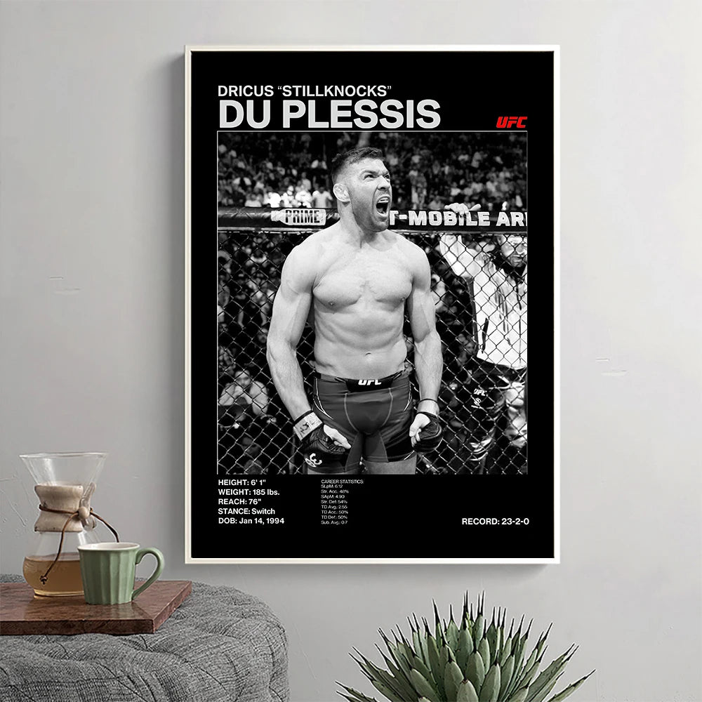 Boxing Legends Posters Fighting UFC