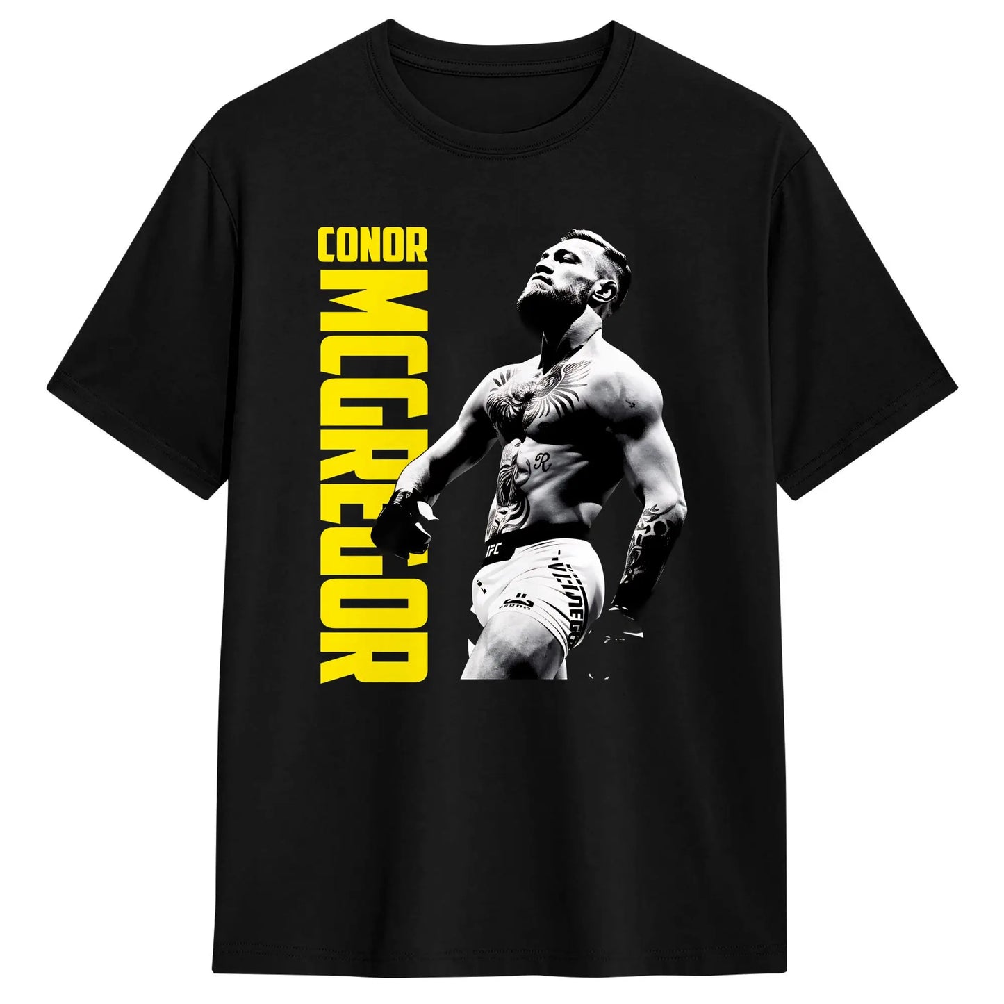 Conor McGregor “Notorious” 100% Cotton Tee – Y2K Streetwear Edition